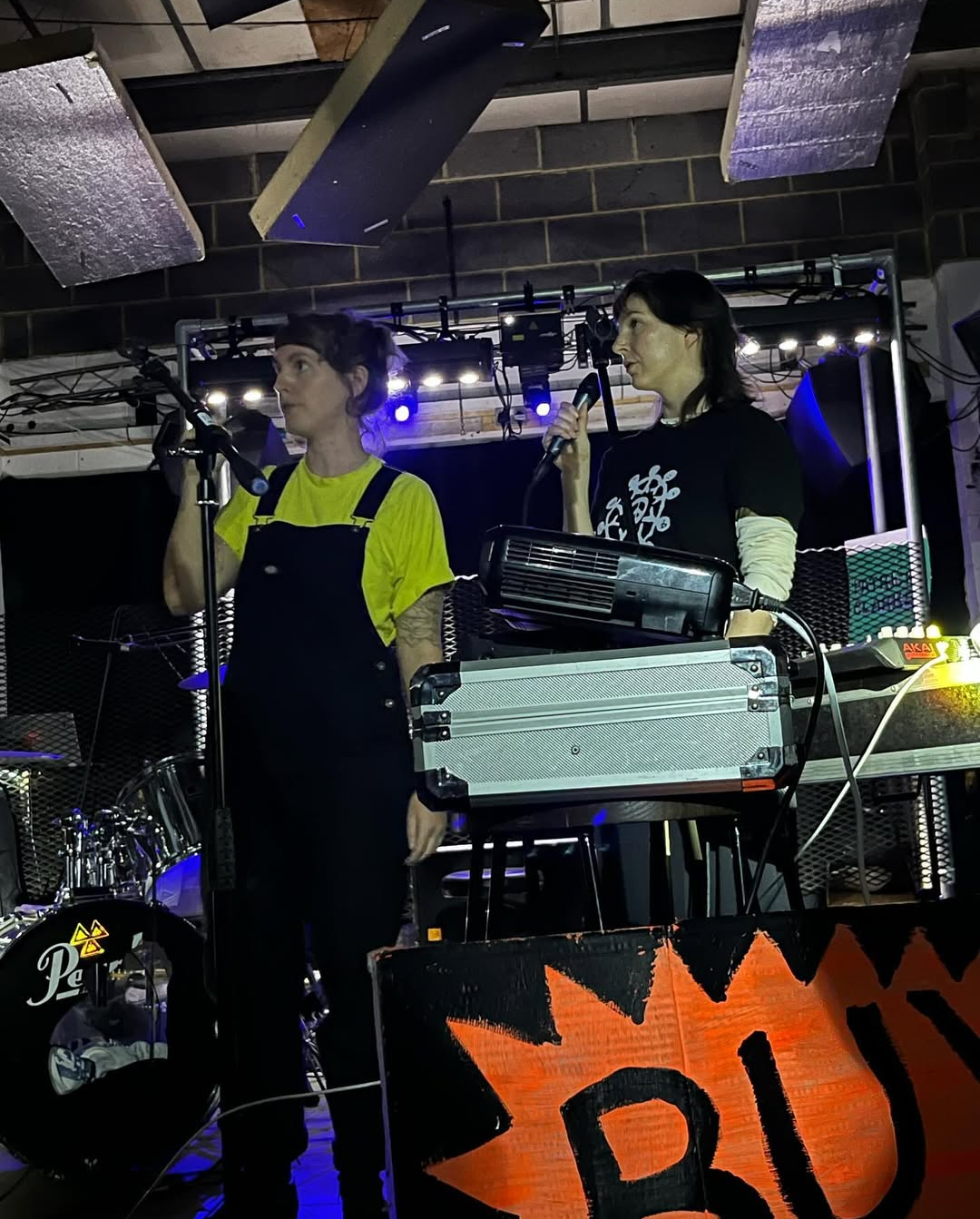 Jessa and Jude performing